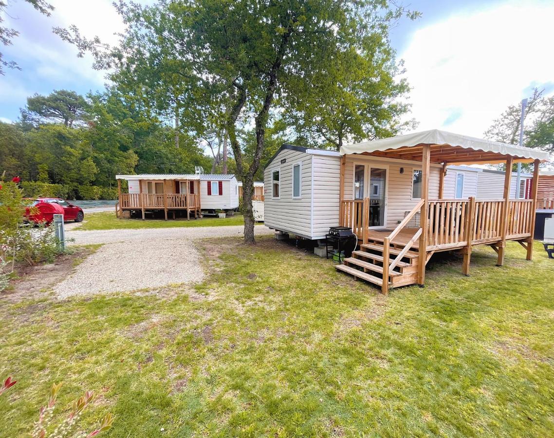 Mobil Home Camping 4 Etoiles Les Viviers 2 Chambres Lège-Cap-Ferret Eksteriør billede